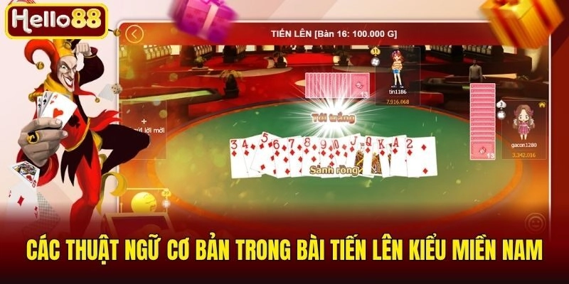 Tiến Lên Miền Nam Hello88 - Hướng Dẫn Cách Chơi Chi Tiết 2 Các thuật ngữ cơ bản trong bài Tiến lên kiểu miền Nam