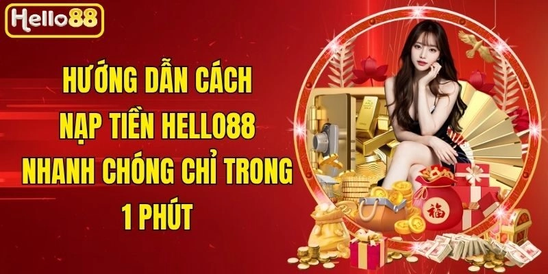 Hướng Dẫn Cách Nạp Tiền Hello88 Nhanh Chóng Chỉ Trong 1 Phút 2 Hướng Dẫn Cách Nạp Tiền Hello88 Nhanh Chóng Chỉ Trong 1 Phút