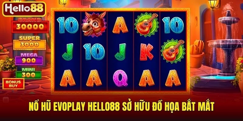 Nổ Hũ Evoplay Hello88 - Sân Chơi Hấp Dẫn Với 200+ Game Hot 2 Nổ hũ Evoplay Hello88 sở hữu đồ họa bắt mắt
