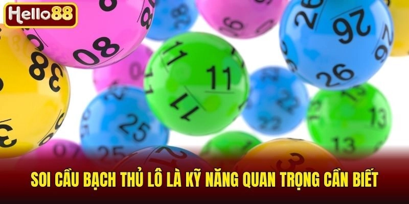 Soi Cầu Bạch Thủ Lô - Kinh Nghiệm Phân Tích Hiệu Quả 1 Soi cầu bạch thủ lô là kỹ năng quan trọng cần biết